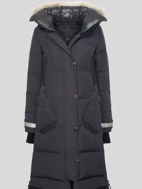 CANADA GOOSE ALDRIDGE PARKA HERITAGE BLACK - XS